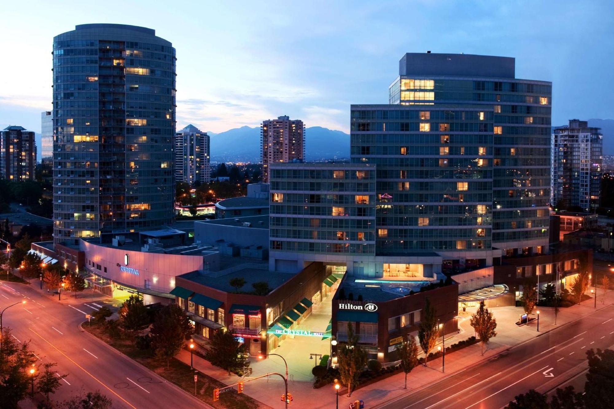 בורנבי Hilton Vancouver Metrotown מראה חיצוני תמונה