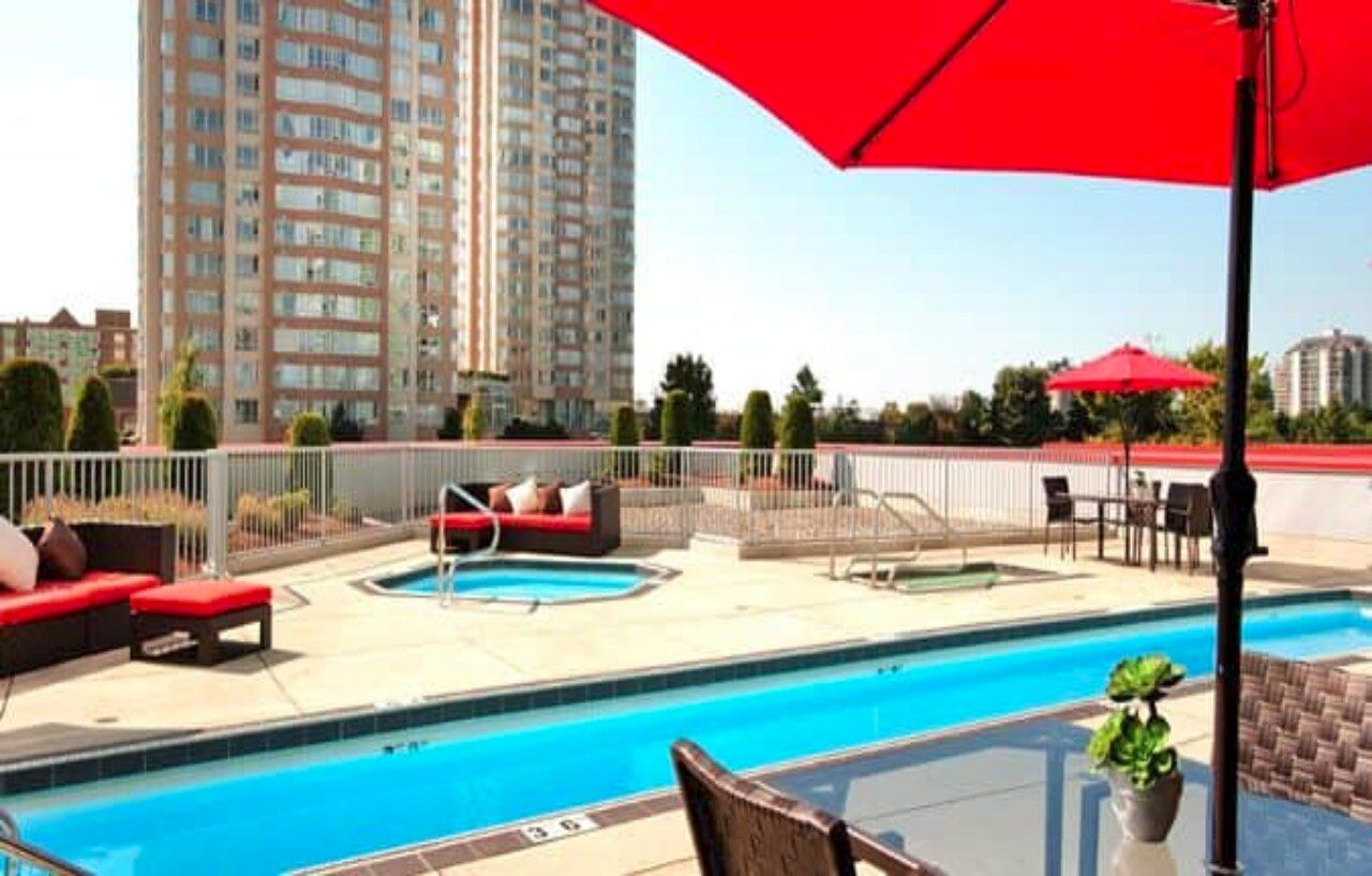 בורנבי Hilton Vancouver Metrotown מראה חיצוני תמונה